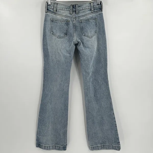 John Galt Brandy Melville Flare Jeans‎ Low Rise Light Wash Women's Size Small - Image 4