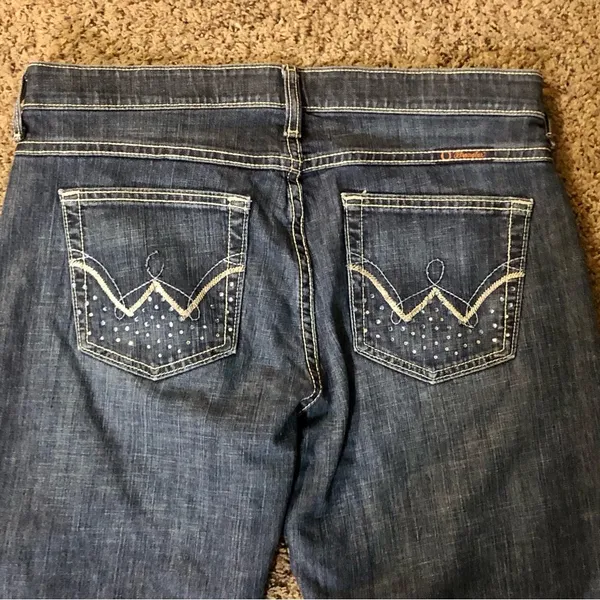 Wrangler Q-Baby Jeans Juniors 9/10 x 32 Used WRQ20DS - Image 4
