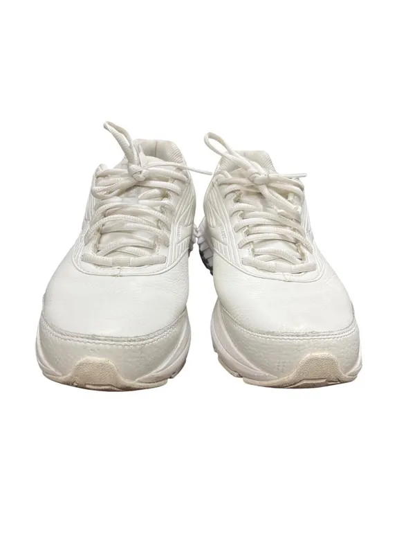Brooks Addiction womens white leather casual walking sneakers sz 11B SKU 10-706 - Image 10