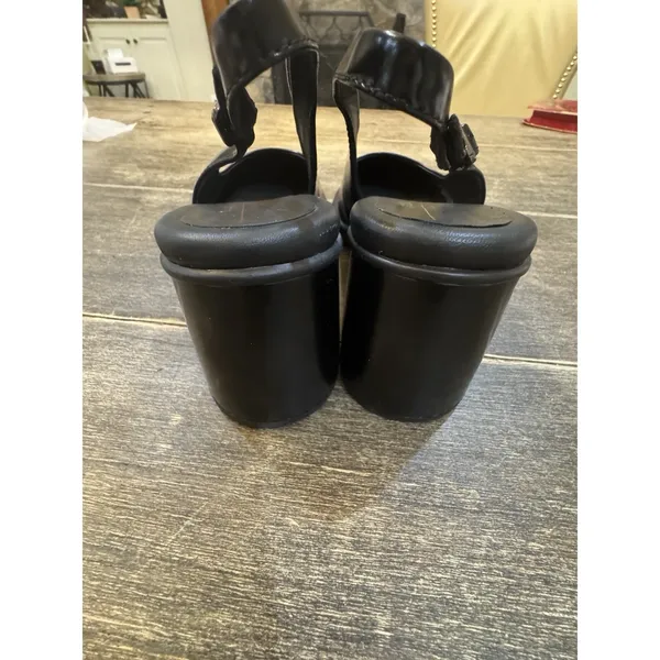 ECCO Sculpted 55 Luxe Slingback Pump Size 39‎ US 8-8.5 Black - Image 5