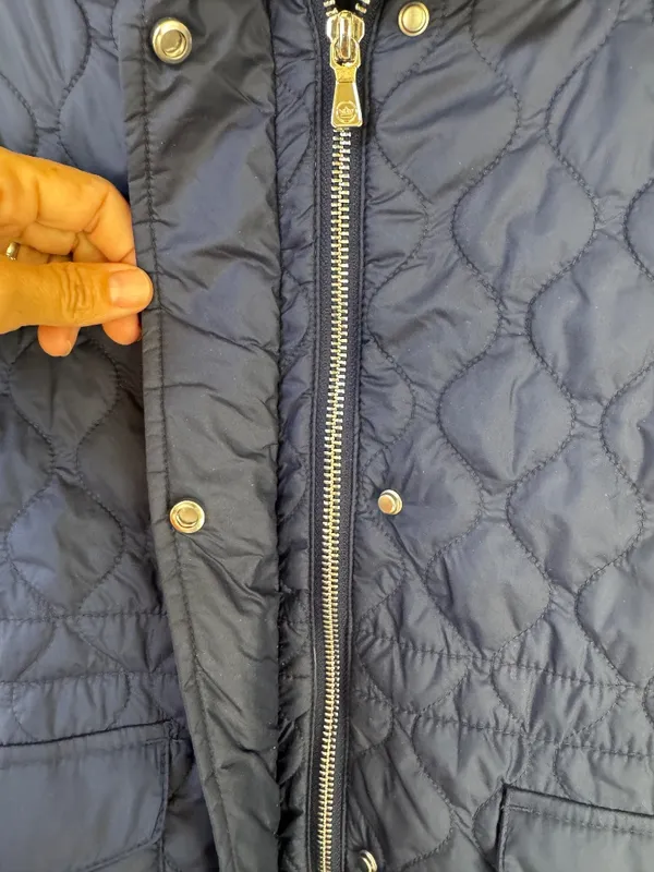 NWT Peter Millar Addison Quilted Travel Vest Navy M Medium Golf *CC customized* - Image 12