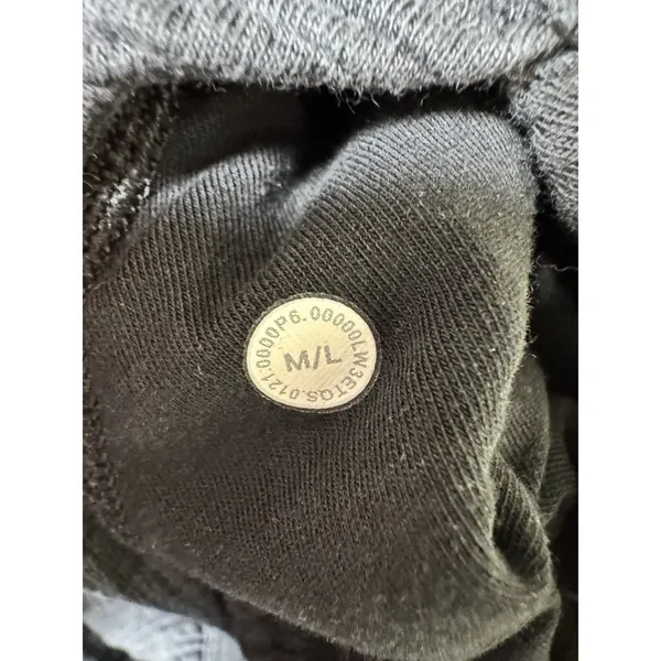 Lululemon Textured Cropped Jacket Zip Up Black Women's Size‎ M/L - Image 9