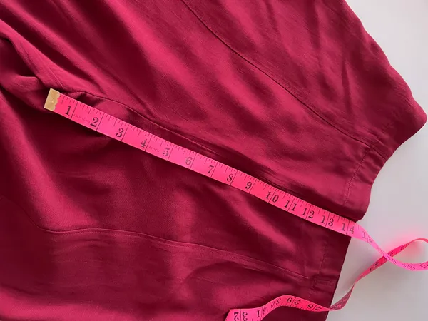 Free People Red Wide Leg Pants - Image 5