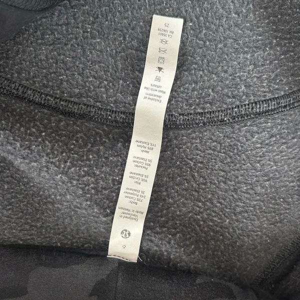 Lululemon Black Camo Scuba Hoodie - Image 5