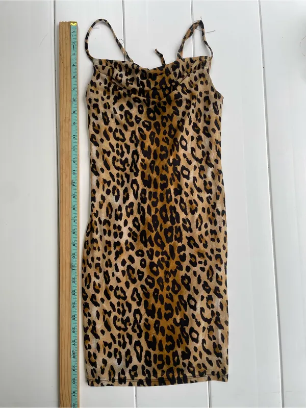 Forever 21 Animal Print Mini Dress, Size S - Image 4