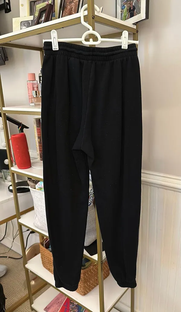 H&M Black Sweatpants - Image 2