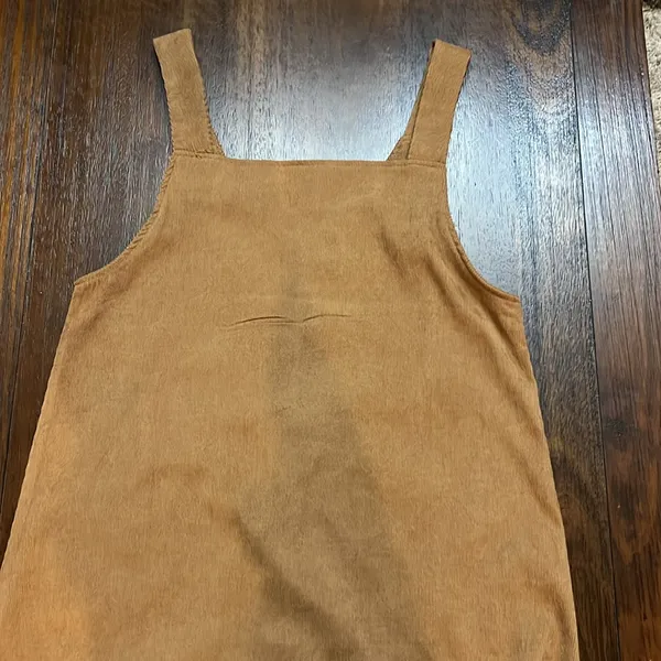 SHEIN Camel Mini Dress - Image 3