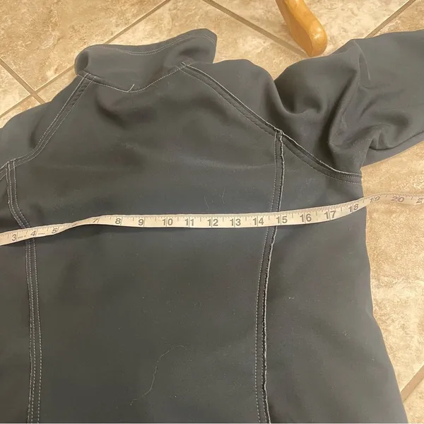 Columbia Jacket Women small soft shell Polyester Black Full Zip See all Approx m - Image 7