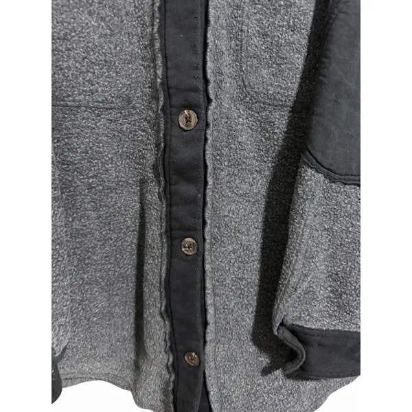 Free People Ruby Jacket Washed‎ Black Oversized Women's Size Small - Image 10