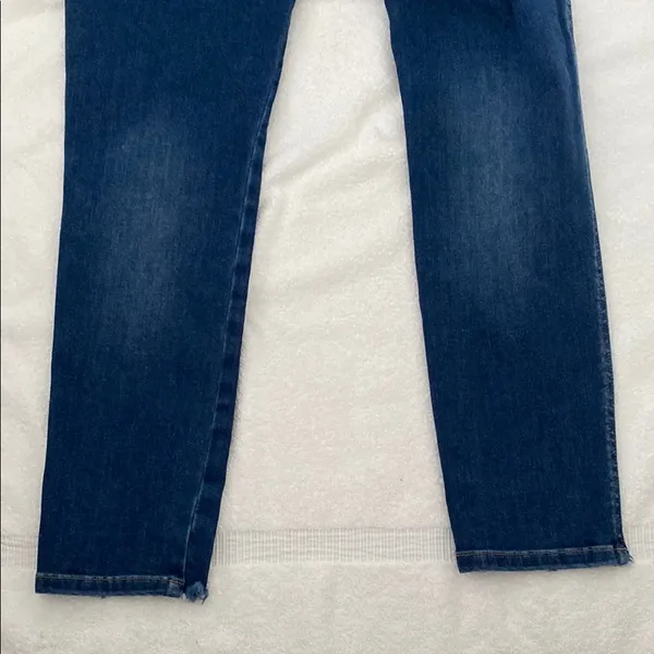 Vervet Flying Monkey Mid Rise Ankle Crop Raw Hem Skinny Jeans - Image 8