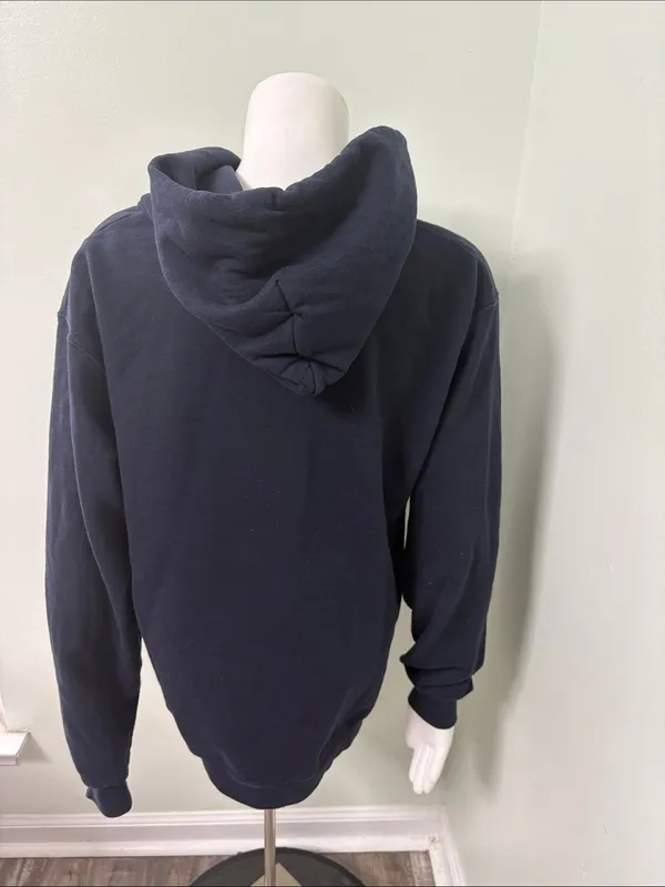 College Corner UNCW Wilmington hoodie navy blue champion medium - Image 3