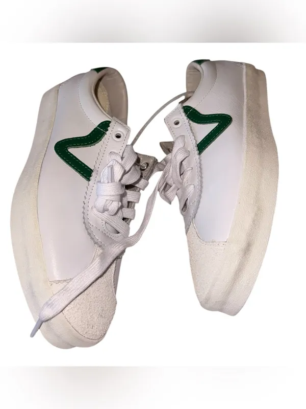 NEW Vans Premium LX Sport Low 73 White Green Unsiex Casual Shoes M-6.5 W-8 - Image 8