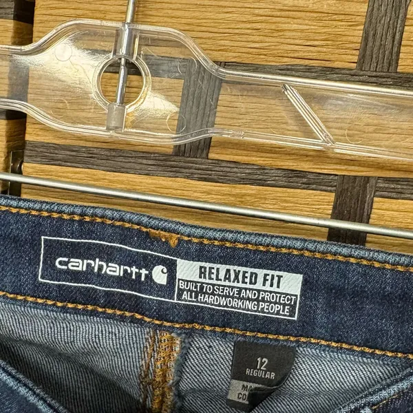 Carhartt Rugged Flex‎ Relaxed Fit Jeans Size 12 - Image 6