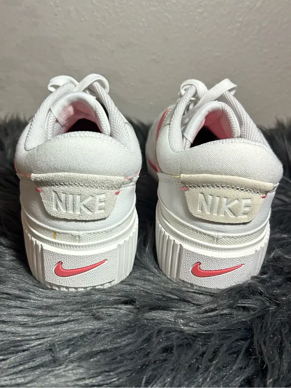 Nike Court Legacy Lift 'White Sea Coral Women's Sneakers Size 10.5 - Image 6