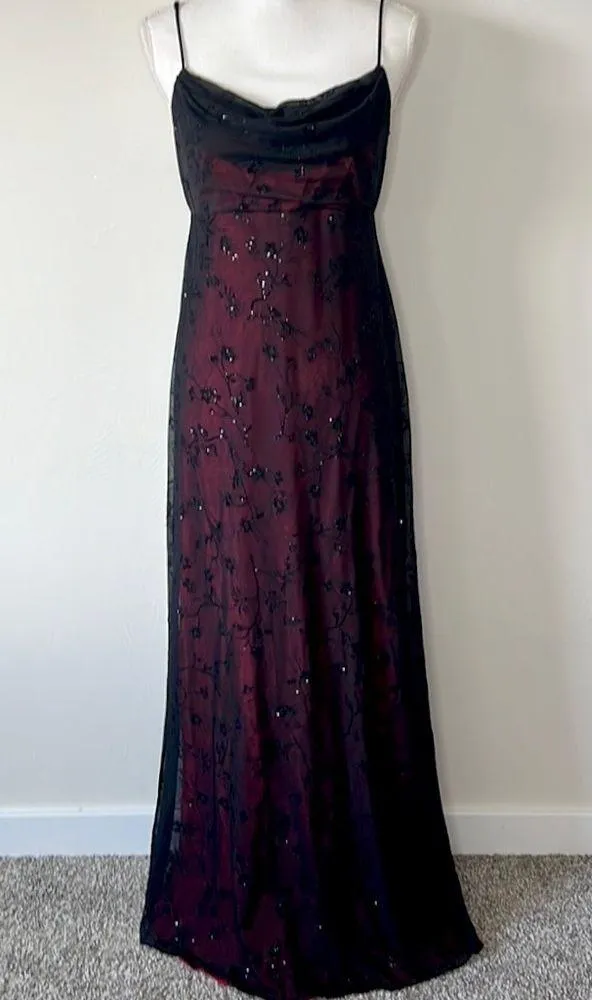 Vintage Gothic Gown Black Size 8 - Image 5
