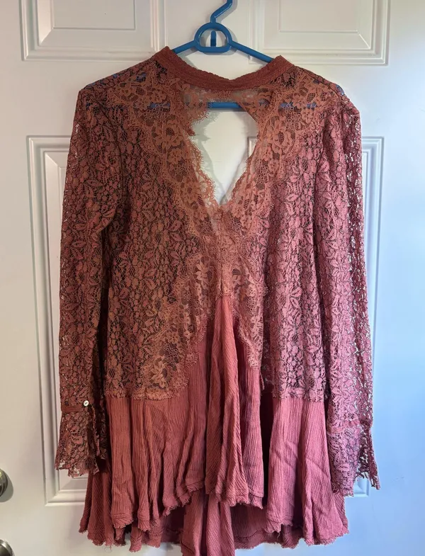 Pink Free People Top - Image 2