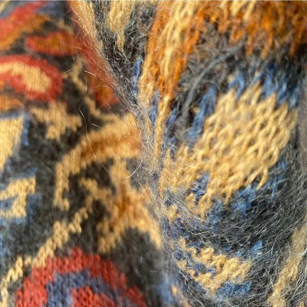 VTG Pitlochry Mohair Blend Cardigan Made in British Isles - Image 8