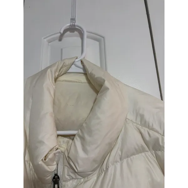 Eddie Bauer Puffer Jacket EB650 White Down Insulated Quilted Gorpcore L - Image 10
