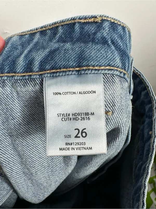 Hidden Jeans Cargo Wide Leg Jeans 26 NWT Low Rise Utility Zip‎ Pocket Denim - Image 11