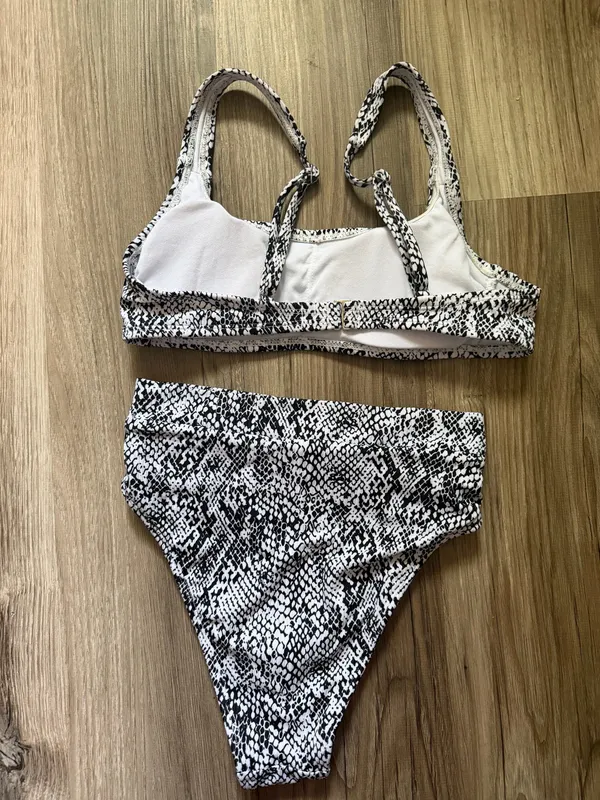 Xhilaration Snake Print Bikini Set - Image 3