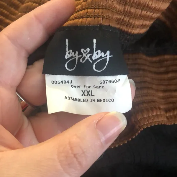 🎉4 for $20 By&By High Low Tiered Black Skirt, size XXL - Image 6