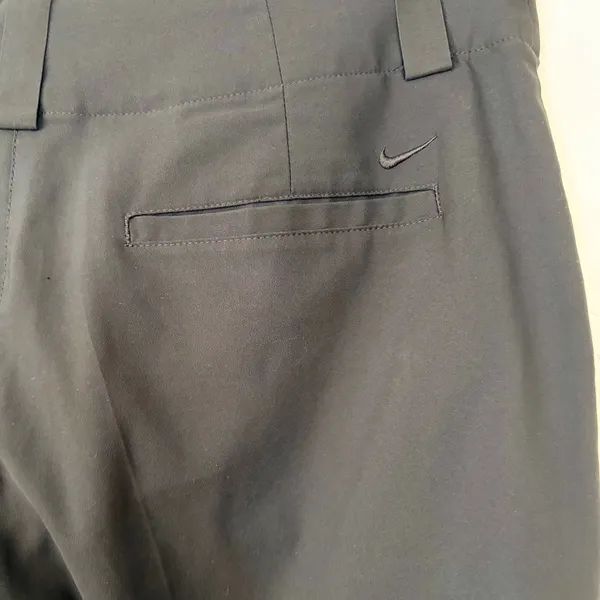 Nike‎ Golf Dri-FIT Womens 8 Black Cropped Trousers Pants Activewear Capri Sporty - Image 4