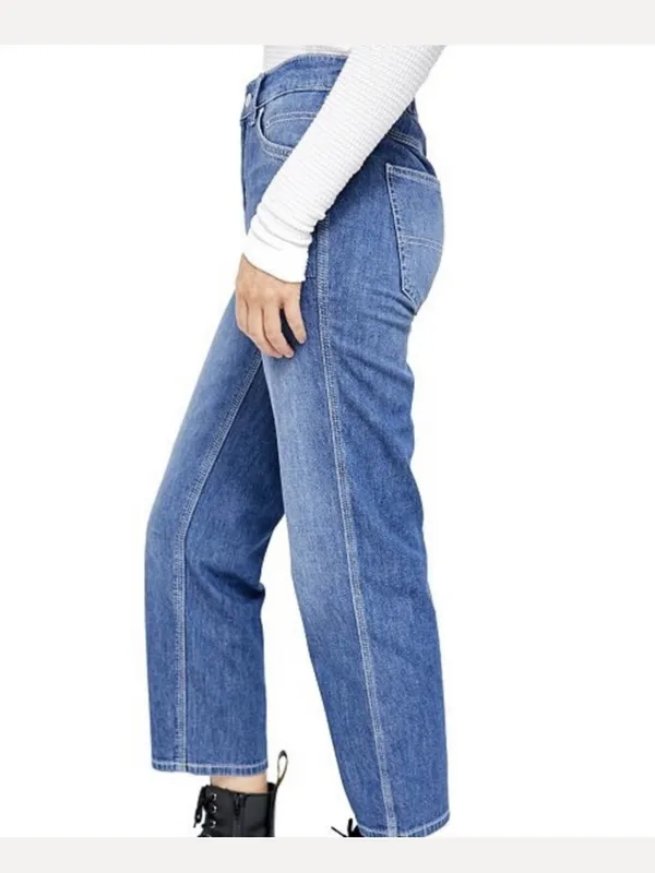 Free People Chloe Baby Barrel Jeans Womens Size Small 100% Cotton OB985403 - Image 2