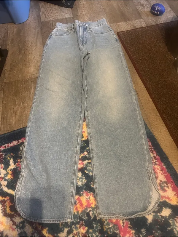Madewell the perfect vintage Jean Light Wash Wide Leg Women’s Jeans - Image 3