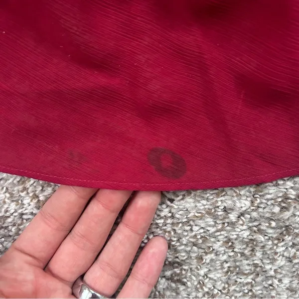 Lulu’s Absolute Romance Burgundy Off-the-Shoulder Maxi Dress Bridesmaid Formal - Image 11