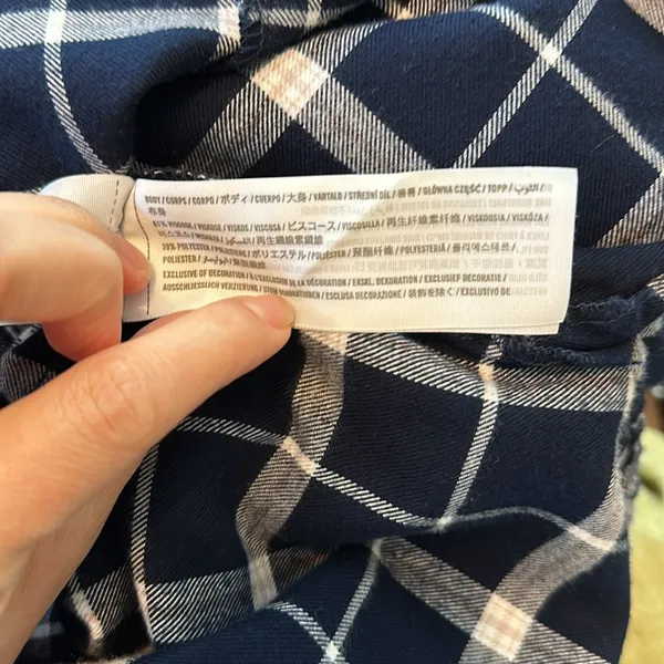 Abercrombie & Fitch‎ Soft AF Boyfriend Fit Flannel - Image 10