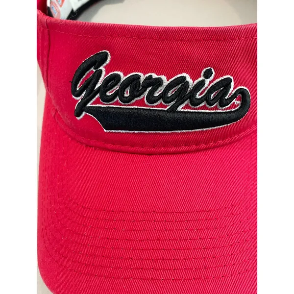Georgia Bulldogs Red Visor - Image 6