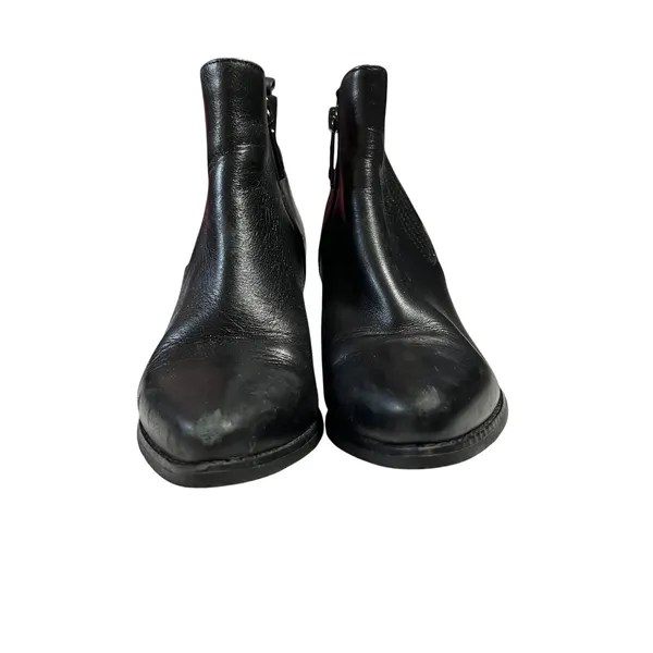 BLONDO Elvina Waterproof Leather Block Heel Ankle Boots Size 6.5M Outdoors - Image 2