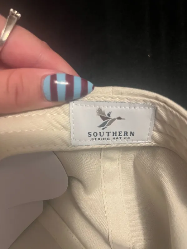 Southern string hat men’s Tan - Image 4