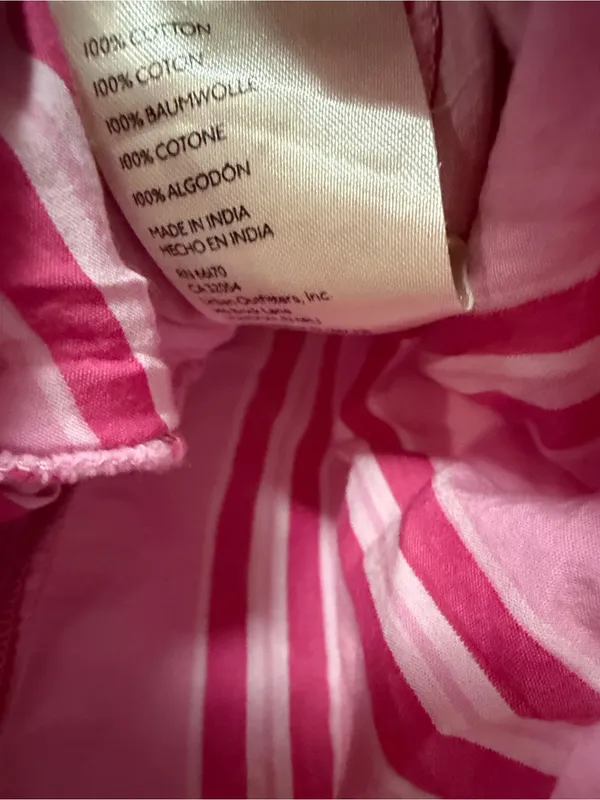 Free People striped pull-on shorts in pink combo XS - Image 6