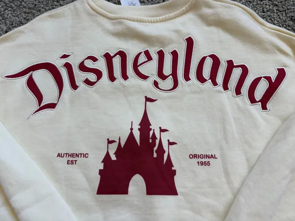 Authentic Crème and Maroon Disney Parks Jersey - never worn  - Image 2