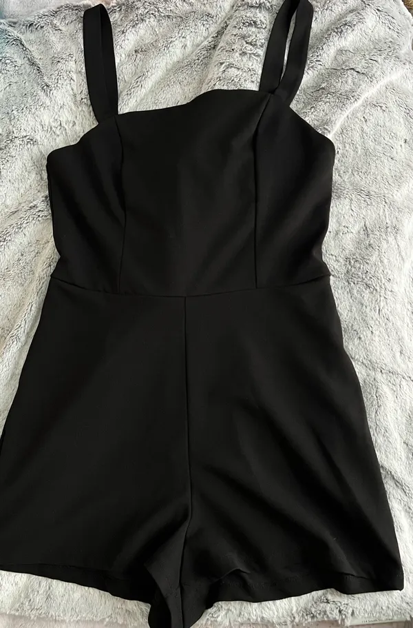 Black Romper Size M - Image 6