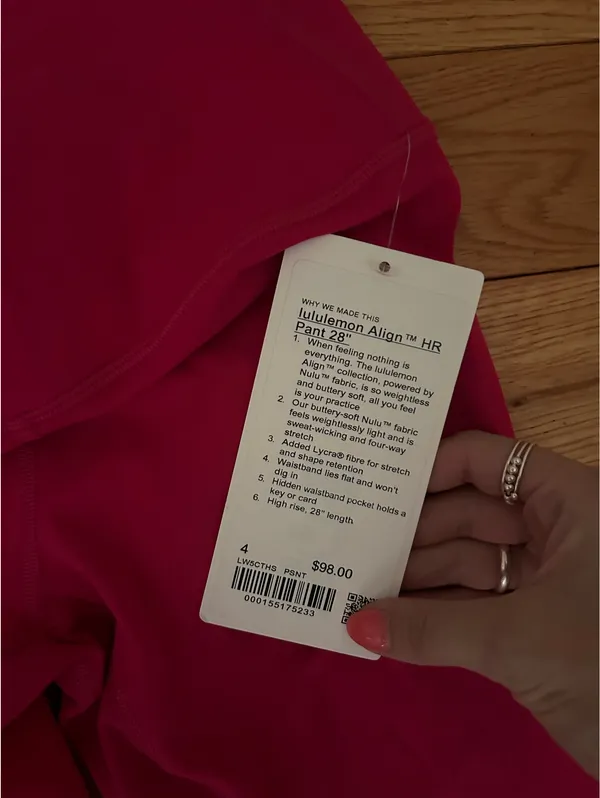 Align 28" Lululemon Leggings - Image 2
