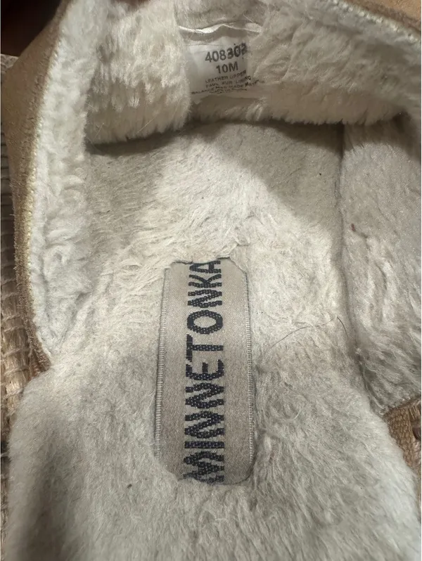 Minnetonka Women's Coze Around Suede Clog Slippers, Size 10 - Image 6