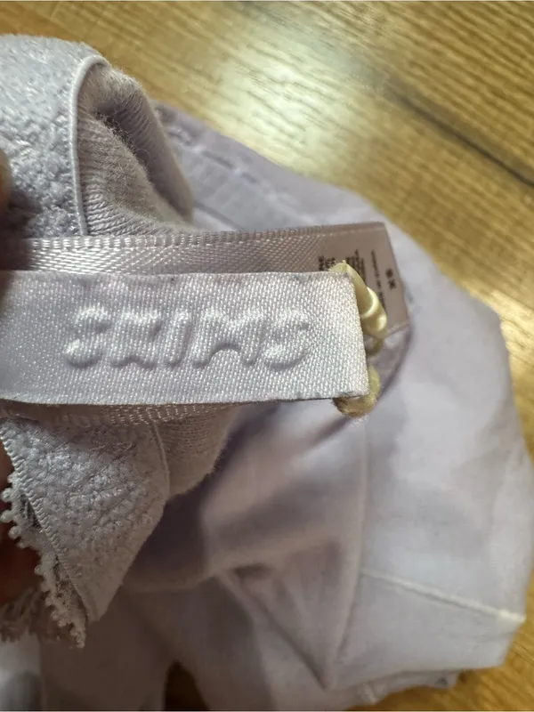 SKIMS Lace Pointelle Boxer in Lavender XS - Image 7
