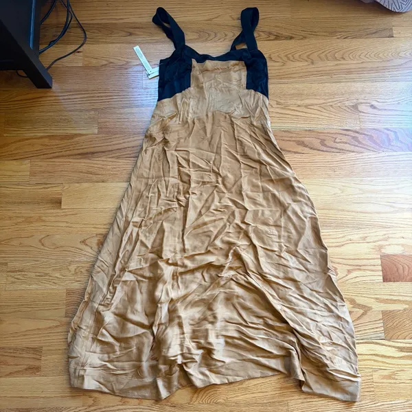 Maeve Jocelyn Sleeveless Slip Midi Dress size medium - Image 4
