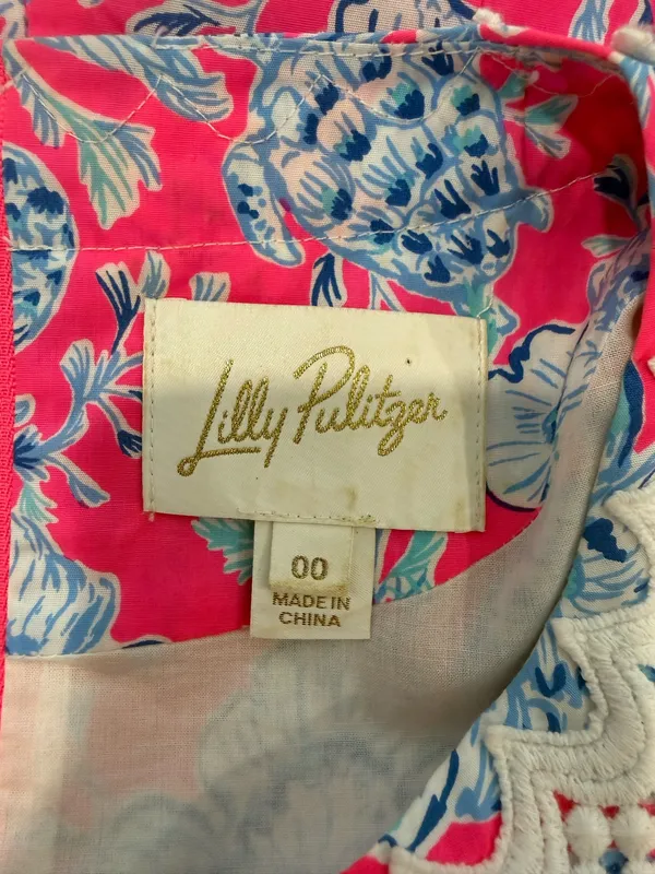 Lilly Pulitzer Ginge Shift Romper Dress - Image 4
