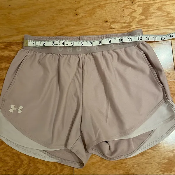 Under Armour Women's PinkShorts - Image 3