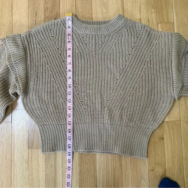 Derek Heart Women's Knit Sweater in Tan - Image 6