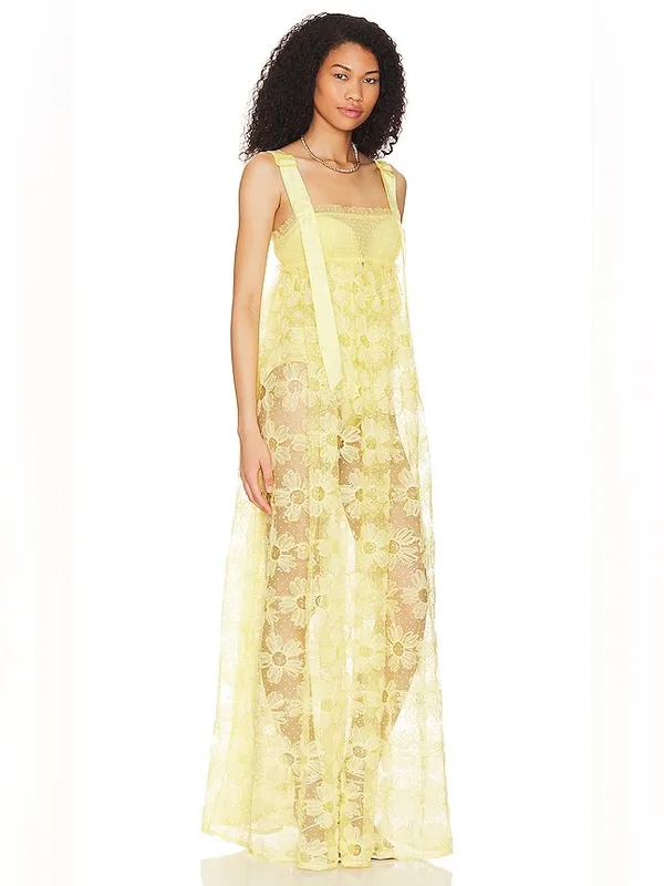 For Love & Lemons Emma Maxi Dress - Image 7