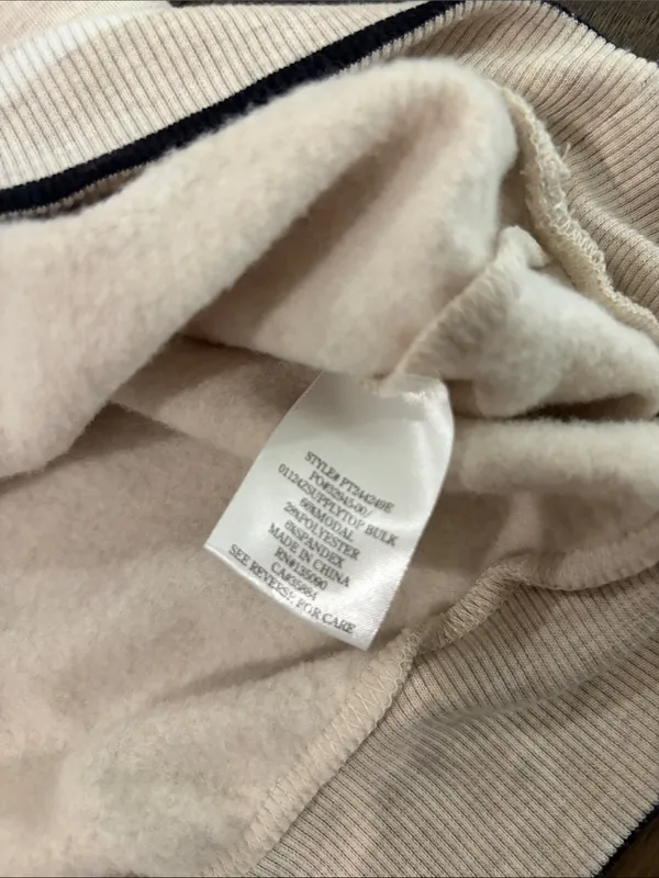 Z Supply V-Neck Sweatshirt Sz S - Image 6