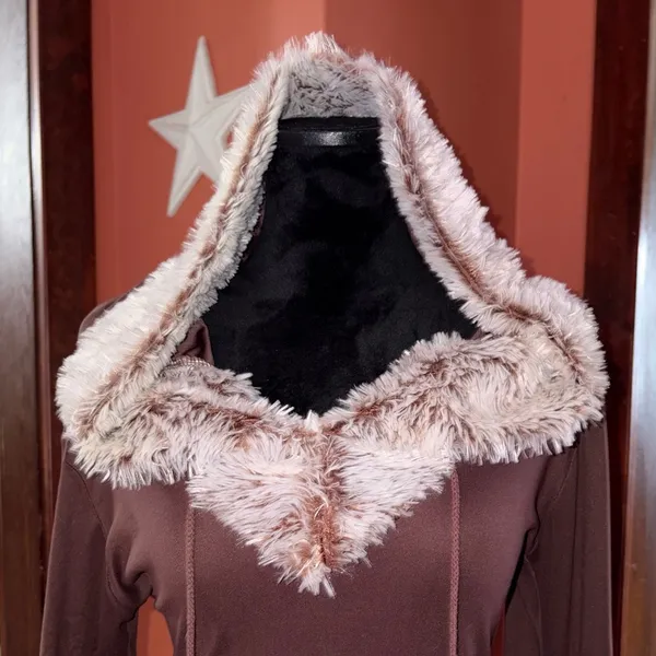Y2K Ice Princess Costume Brown Size L - Image 5