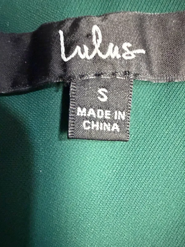 Lulu's Emerald Green Spaghetti-Strap Midi Dress with Front Slit - Image 9