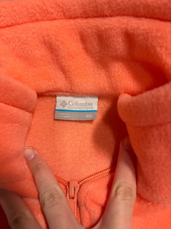 NWT Columbia Coral Benton springs Fleece Full-Zip Jacket MSRP$60 XXL - Image 5
