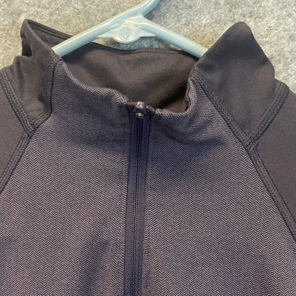 THE NORTH FACE FlashDry Quarter Zip Pullover Women’s Medium‎ Purple Long Sleeve - Image 3