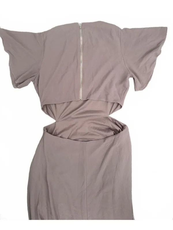 Lulus NEW Formal Dress Large Muted Purple Maxi Wedding Special Occasion Prom - Image 6